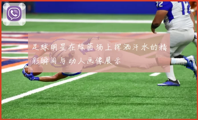 足球明星在绿茵场上挥洒汗水的精彩瞬间与动人画像展示
